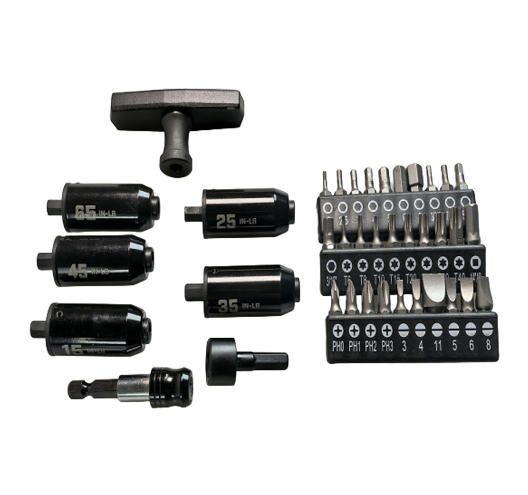 38Pcs Torque ScrewdriverWrench Driver Bits Set