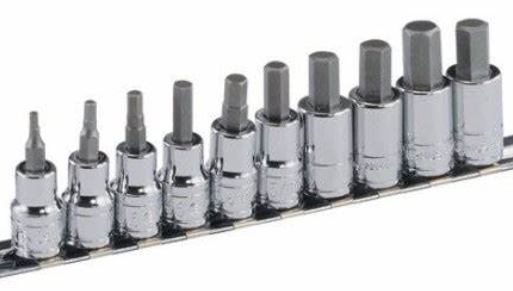 10pc 1/2"DR. bit Sockets set