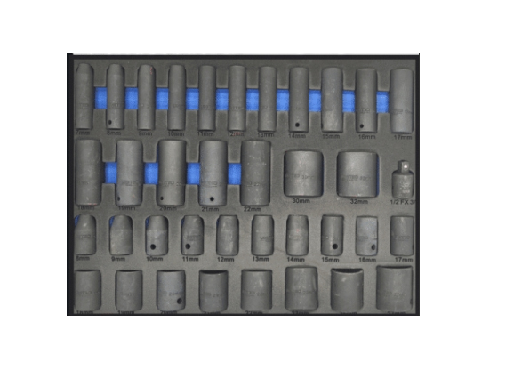 3/8 & 1/2 Impact Sockets 37PC