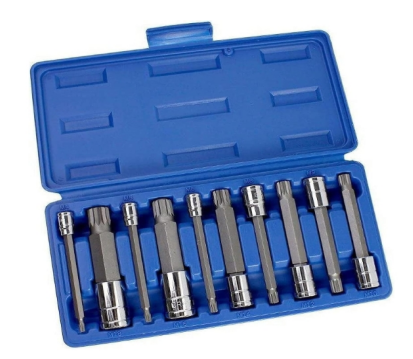 10-Piece Bit Socket Set