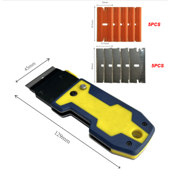Folding  scraper