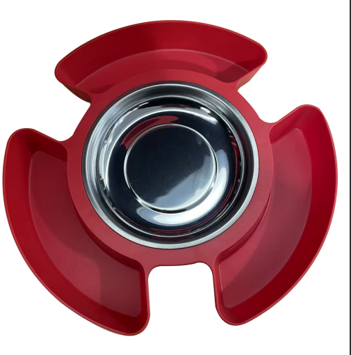 Magnetic Shell with 3Plastic Trays,6"