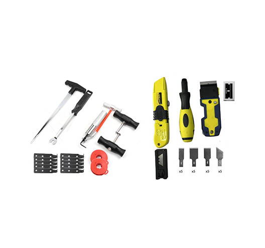 INSERT WINDSHIELD CUTTER SET