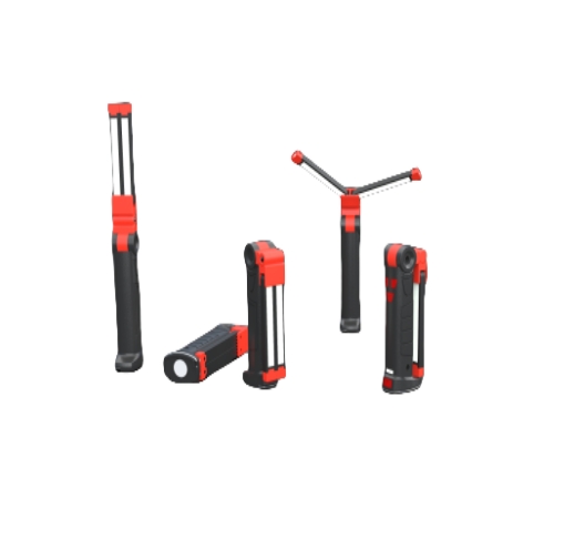Dual SMD light source folding work light