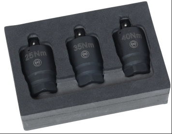 3 PC TORQUE ADAPTER SET