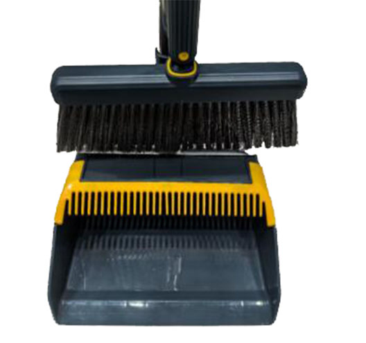 Foldable Broom And Dustpan Set