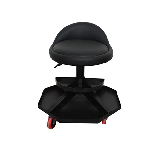 Adjustable Pneumatic Creeper Seat With Backrest