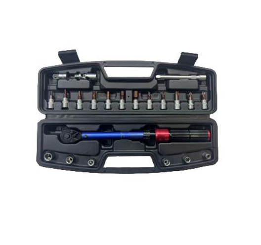 22PC 1/4"Torque Wrench Set 72T(5-25Nm)