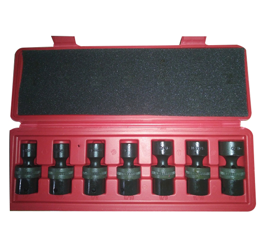 8-Piece Shallow UniversalImpact Socket Set（3/8")
