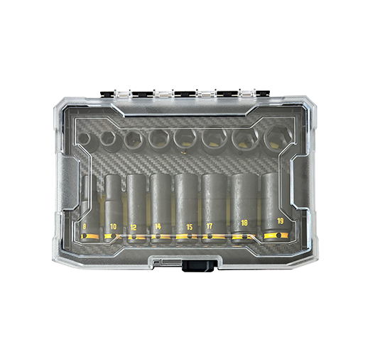 16PC 1/2Dr.impact socket set (metric)