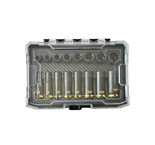 16PC 1/2Dr.impact socket set (SAE)