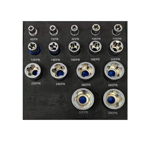 16Pcs EPR Torx Plus Socket Set