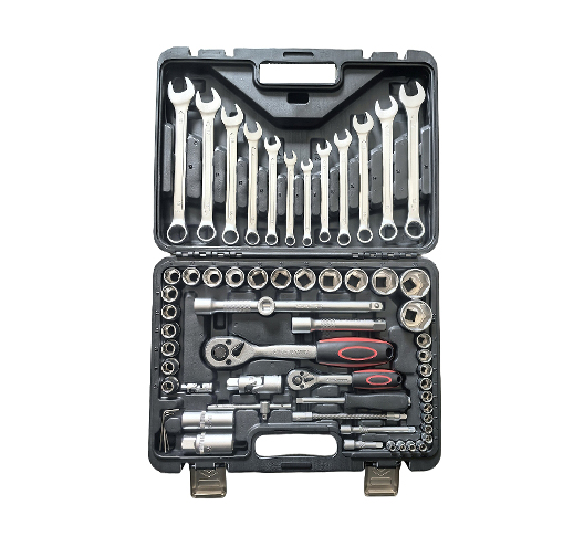 61Pcs 1/4" & 1/2" Socket Set