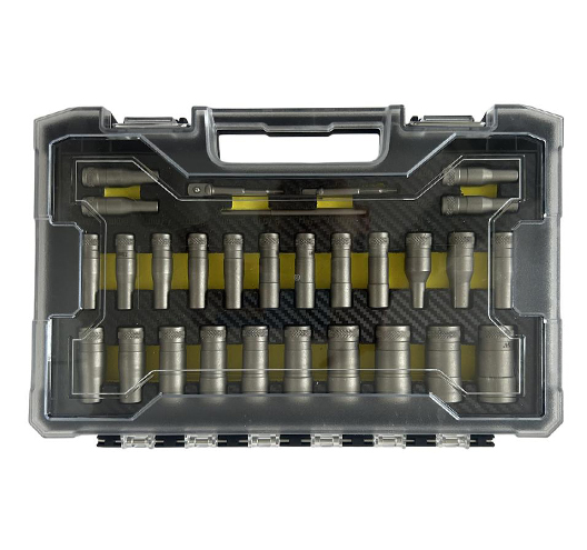 29 Pieces Impact Bolt & NutRemover Set(1/4"&3/8")