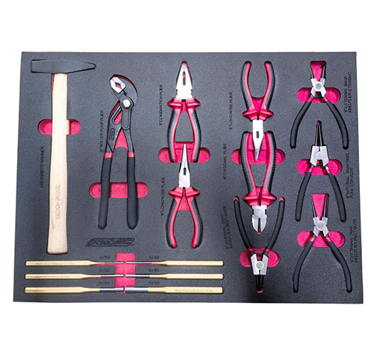 16Pcs Pliers Set Wiht EVA