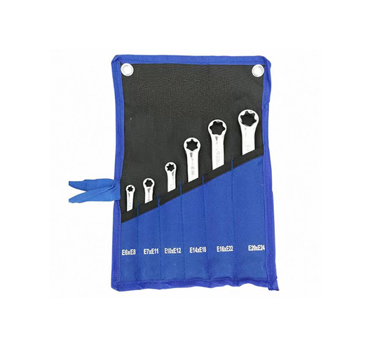 6 Pcs E - Ring Spanner Set, E6 - E24