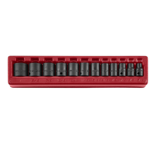 12PC 3/8 in. Drive SAE Impact Socket Set