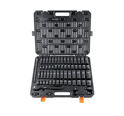 1/2in 65-piece Impact Socket Set