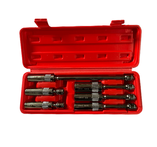 6PCS 3/8-Inch Drive Magnetic Swivel Spark Plug Socket Set