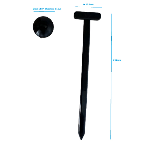 100 SETS Nylon Universal Bolt Buckle Cable Tie