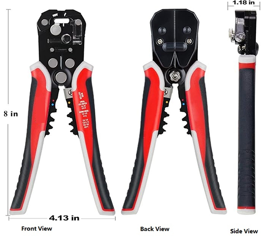 8" Multifunctional Automatic Wire Stripper
