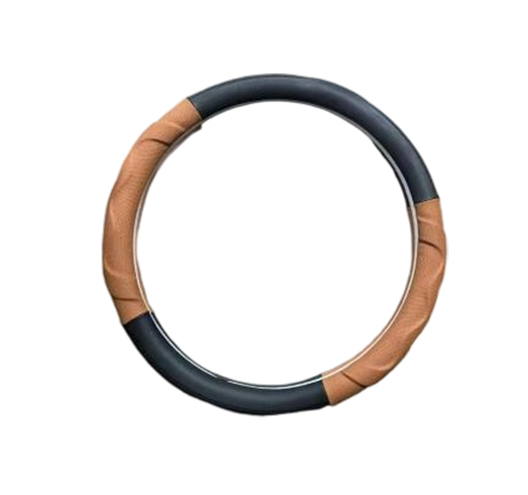 Round steering wheel cover