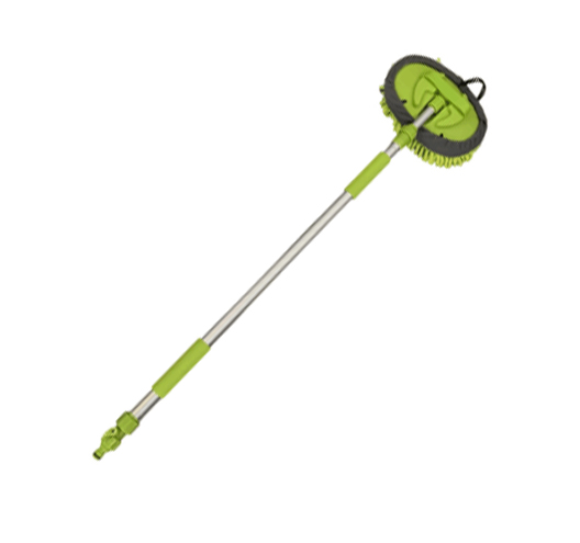 65" Telescopic Aluminum PoleChenille Car Wash Brush