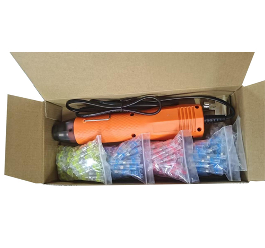 402PC Heat Shrink Solder Wire Connectors With Heat Gun Kit