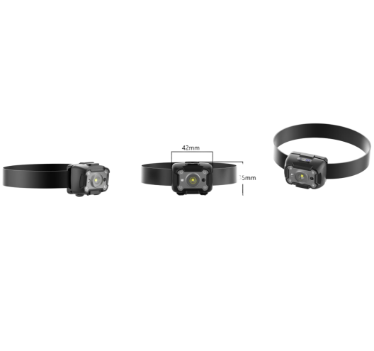 3W Mini motion sensor rechargeable headlight