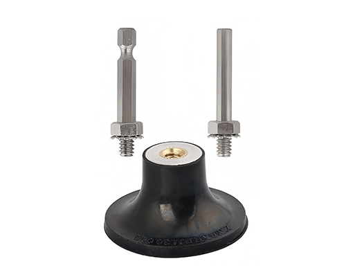 3" Roloc Disc Holder With 2 Shanks