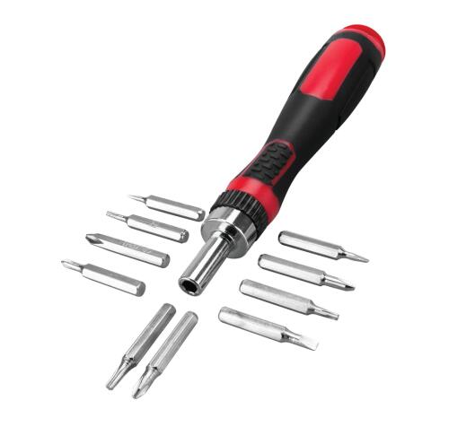 2-In-1 Precision Ratcheting Screwdriver and Telescoping