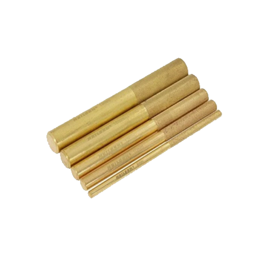 5pc Solid Brass Punch Set