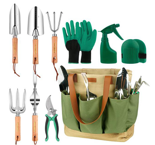 Garden tools set: 10-piece set