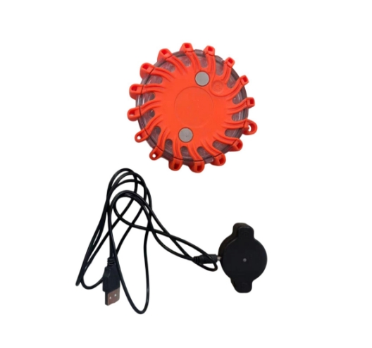 16 PCS LED rechargeable warning light