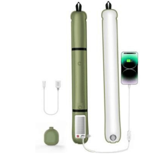 86x12cm Solar &Type-C Charging Built-in Battery InflatableLED