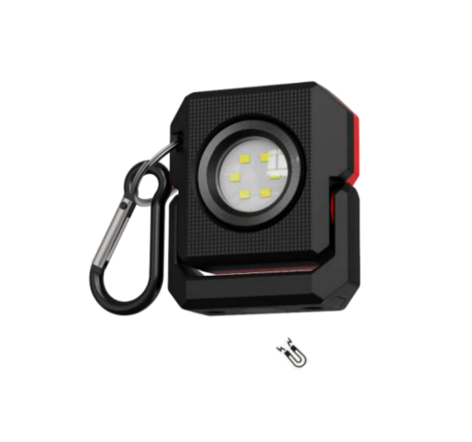 500LM Rechargeable Pocket light with Foldable Magnetic Base
