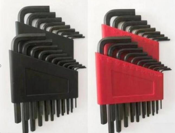 40pc Hex Key Wrench Set SAE & Metric