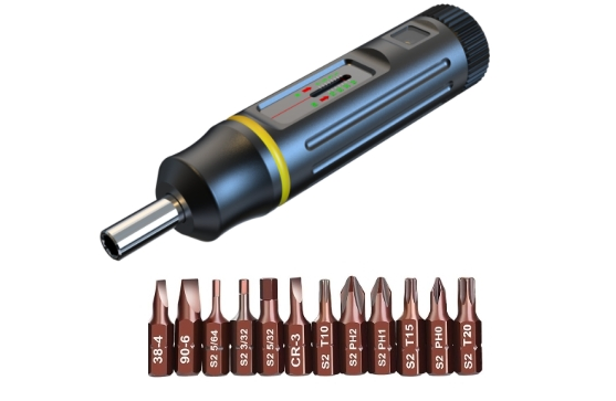14pc 1/4" Torque ScrewdriverSet（Aluminum alloy handle）