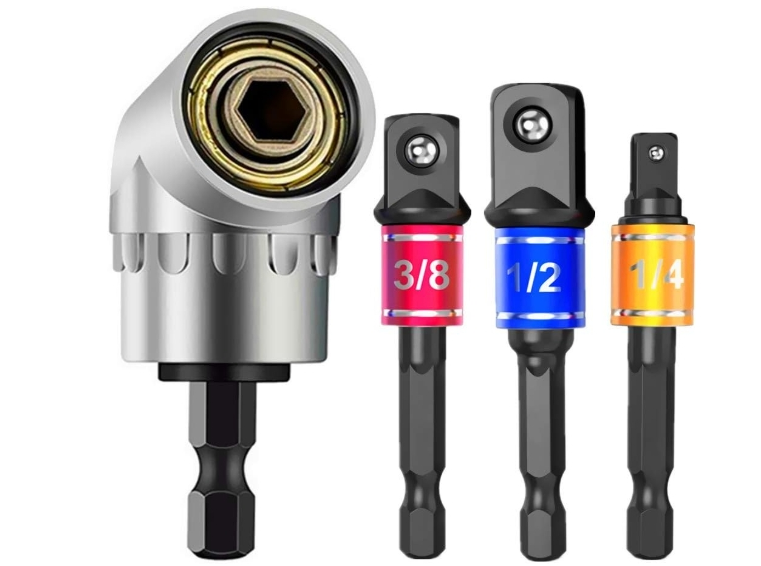 4Pcs Drill Bit  Extension Set