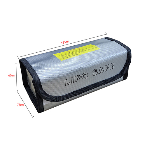 Li-Po Fireproof Battery Bag L185*H75*W60mm