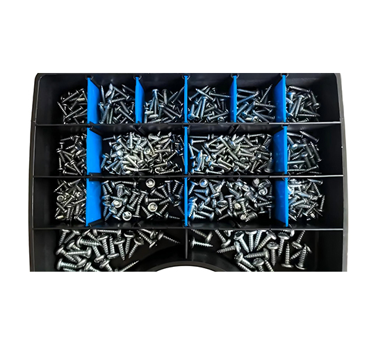 Semi-Circular Arrow Self-Tapping Screw Kit 375PCS