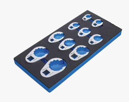 10PC Crowfoot Spanner Set(3/8"&1/2"&3/4")