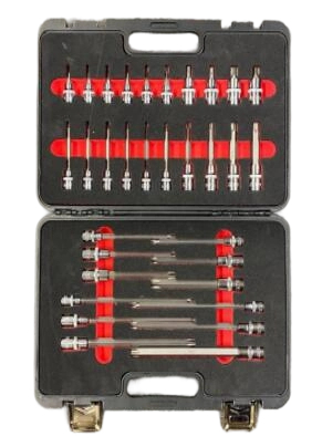 32pc – 3/8" & 1/2" Sq DriveTx Socket Bit Set