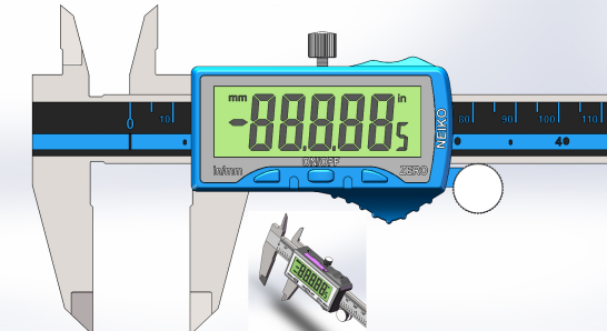 8"/200MM Stainless Steel Caliper
