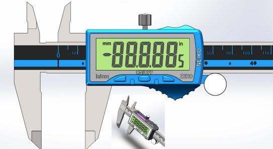 12"/300MM Stainless Steel Caliper