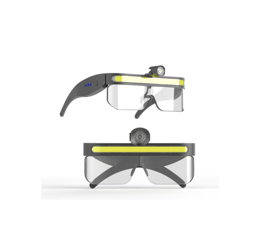 250LM Li-Ion Lighted Safety Glasses