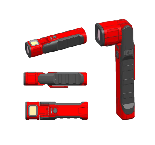 3W XPE+5W COB Head Rotatable Working Lamp