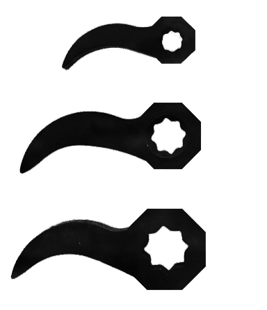 3PCS Pry Bar - offset head with teeth