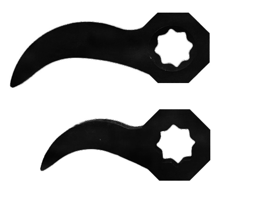 2PCS 1/2"Pry Bar - offset head