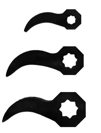 3PCS Pry Bar - offset head with teeth